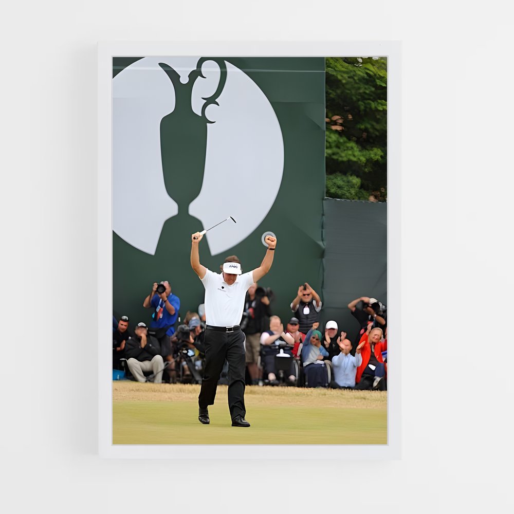 Poster Phil mickelson ème – affiche Golf (vue 3)